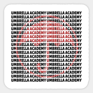 umbrella academy Sticker